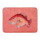 Caroline'S Treasures Strawberry Snapper Floor Mat, 19 X 27, Multicolor