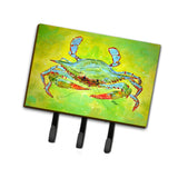 Caroline'S Treasures 8357Th68 Bright Green Blue Crab Leash Or Key Holder, Large, Multicolor
