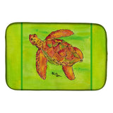 Caroline'S Treasures Turtle Dish Drying Mat, 14 X 21, Multicolor