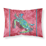 Caroline'S Treasures 8379Pillowcase Crab Moisture Wicking Fabric Standard Pillowcase, Large, Multicolor