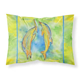 Caroline'S Treasures 8380Pillowcase Dolphin Moisture Wicking Fabric Standard Pillowcase, Large, Multicolor