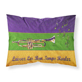 Caroline'S Treasures 8382Pillowcase Mardi Gras Moisture Wicking Fabric Standard Pillowcase, Large, Multicolor
