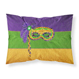 Caroline'S Treasures 8384Pillowcase Mardi Gras Moisture Wicking Fabric Standard Pillowcase, Large, Multicolor