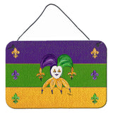 Caroline'S Treasures 8386Ds812 Mardi Gras Aluminum Metal Wall Or Door Hanging Prints, 8 X 12