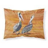 Caroline'S Treasures 8407Pillowcase Pelican Moisture Wicking Fabric Standard Pillowcase, Large, Multicolor