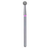 DIAMOND NAIL DRILL BIT, "BALL", RED, HEAD DIAMETER 4MM (FA01R040) - STALEKS™
