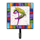 Caroline'S Treasures 8439-Psh4 Beach And Seafood Leash Holder Or Key Hook 8439, Small, Multicolor