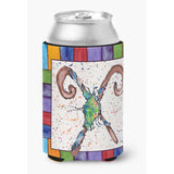 Letter X With Crab Can Or Bottle Beverage Insulator Hugger 8447