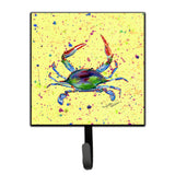 Caroline'S Treasures 8452Sh4 Crab Leash Holder Or Key Hook, Small, Multicolor
