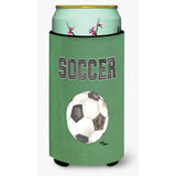 Soccer Tall Boy Beverage Insulator Beverage Insulator Hugger