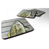 Caroline'S Treasures 8493Fc Small Mouth Bass Foam Coasters (Set Of 4), 3.5 H X 3.5 W, Multicolor