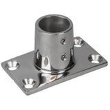 Sea-Dog Rail Base Fitting Rectangular Base 90&deg; - 316 Stainless Steel - 1-11/16 x 3 - 7/8 O.D.