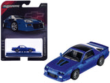 1985 Chevrolet Camaro Blue Metallic with Black Top Collection Series 1/64 Diecast Model Car by Majorette
