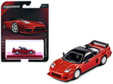 1995 Honda NSXR GT RHD (Right Hand Drive) Red with Black Top Collection Series 1/64 Diecast Model Car by Majorette