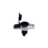 Perko 10603B0Dp Chrome-Plated 3-Pin Plug-In Light Base With 5 Rake - 3.75 X 1.75 Base