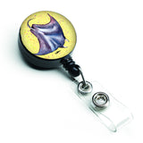 Caroline'S Treasures Stingray On Yellow Retractable Badge Reel, Multicolor (8531Br)