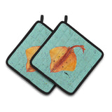 Caroline'S Treasures Stingray Pair Of Pot Holders 8532Pthd, 7.5Hx7.5W, Multicolor