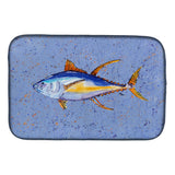 Caroline'S Treasures Tuna Fish Dish Drying Mat, 14 X 21, Multicolor