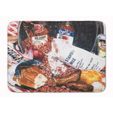 Caroline'S Treasures Red Beans And Rice Floor Mat, 19 X 27, Multicolor
