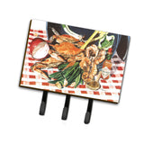 Caroline'S Treasures 8537Th68 Crab Boil Leash Holder Or Key Hook, Large, Multicolor