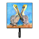 Caroline'S Treasures 8539Sh4 Bird-Pelican Leash Holder Or Key Hook, Small, Multicolor