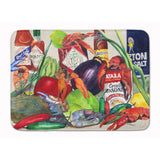 Caroline'S Treasures Louisana Spices Floor Mat, 19 X 27, Multicolor