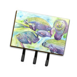 Caroline'S Treasures 8544Th68 Manatee Leash Or Key Holder, Large, Multicolor