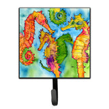 Caroline'S Treasures Seahorse Leash Holder Or Key Hooks, Small, Multicolor