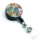 Caroline'S Treasures Crab Retractable Badge Reel, Multicolor (8547Br)