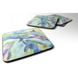Caroline'S Treasures 8548Fc Dolphin Foam Coasters (Set Of 4), 3.5 H X 3.5 W, Multicolor