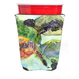 Turtle Red Solo Cup Beverage Insulator Hugger