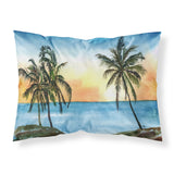 Caroline'S Treasures 8551Pillowcase Palm Tree Moisture Wicking Fabric Standard Pillowcase, Large, Multicolor