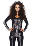 Xray skeleton catsuit with zi