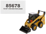 CAT Caterpillar 272D3 Skid Steer Loader with Operator Yellow High Line Series 1/32 Diecast Model by Diecast Masters