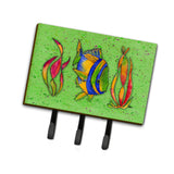 Caroline'S Treasures 8568Th68 Tropical Fish On Green Leash Or Key Holder, Large, Multicolor