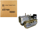 CAT Caterpillar Twenty Tractor 100th Anniversary Chrome and Gold Centennial Series 1/16 Diecast Model by Diecast Masters