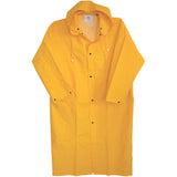 Boss Yellow Pvc-Coated Rayon Rain Jacket L