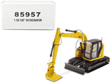 CAT Caterpillar 315 Track Type Hydraulic Excavator Yellow with Operator High Line Series 1/50 Diecast Model by Diecast Masters