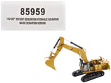 CAT Caterpillar 395 Next Generation Hydraulic Excavator Mass Excavation Version Yellow High Line Series 1/50 Diecast Model b