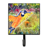 Caroline'S Treasures 8602Sh4 Bird-Parrot Leash Holder Or Key Hook, Small, Multicolor