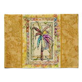 Caroline'S Treasures 8614Plmt Palm Tree Fabric Placemat, Multicolor