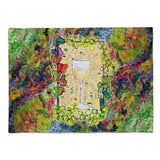 Caroline'S Treasures 8617Plmt Wine Fabric Placemat, Multicolor
