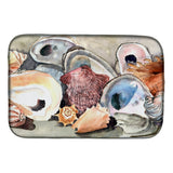 Caroline'S Treasures Sea Shells Dish Drying Mat, 14 X 21, Multicolor