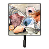 Caroline'S Treasures 8619Sh4 Sea Shells Leash Holder Or Key Hook, Small, Multicolor