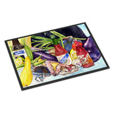 Caroline'S Treasures 8637Mat Crystal Hot Sauce With Seafood Indoor Or Outdoor Mat, 18 X 27, Multicolor
