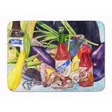 Caroline'S Treasures Crystal Hot Sauce With Seafood Floor Mat, 19 X 27, Multicolor