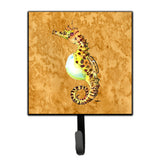 Caroline'S Treasures 8640Sh4 Seahorse Leash Holder Or Key Hook, Small, Multicolor