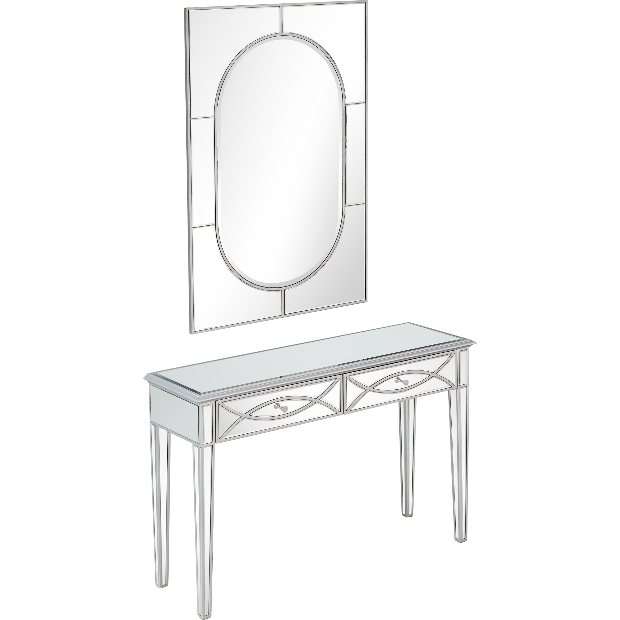 Helena Wall Mirror And Console
