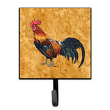 Caroline'S Treasures 8651Sh4 Bird-Rooster Leash Holder Or Key Hook, Small, Multicolor