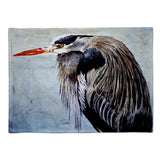 Caroline'S Treasures 8652Plmt Blue Heron Fabric Placemat, Multicolor